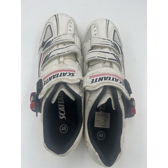 Men’s Scattante Ferraci Cycling Shoes White Size 48 (US 14) main image 6